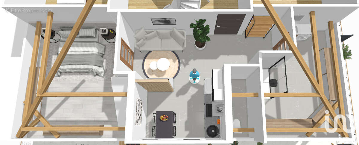 Photo 6 - Appartement à MONTROTTIER