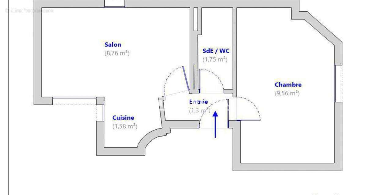 Appartement à PARIS-18E