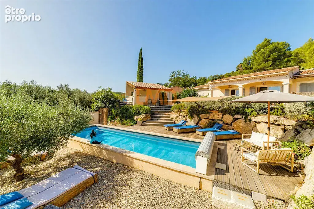 Callas – propriété plusieurs espaces d’accueil, piscine - photo 17