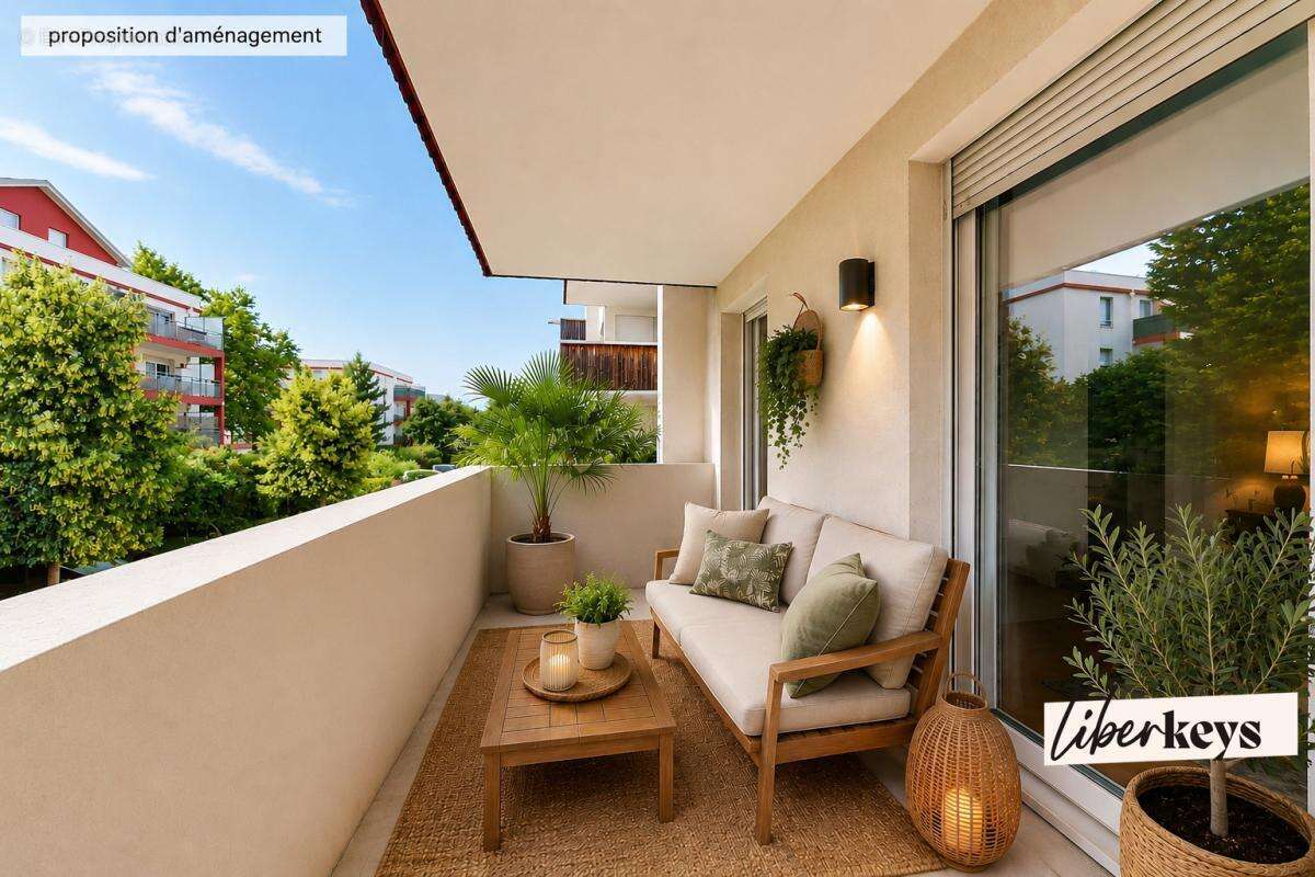 Francheville Bel Air limite Craponne : T2 de 41 m² avec terrasse de 9 m² - Résidence récente - photo 2