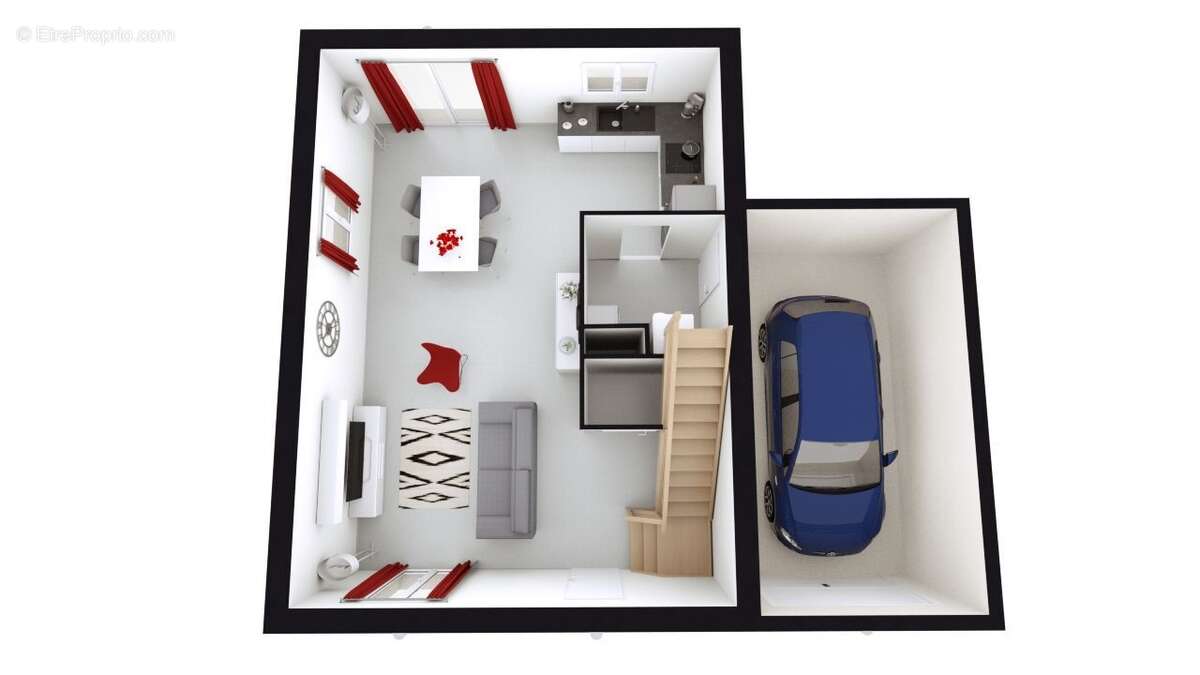 Maison à LA BALME-LES-GROTTES