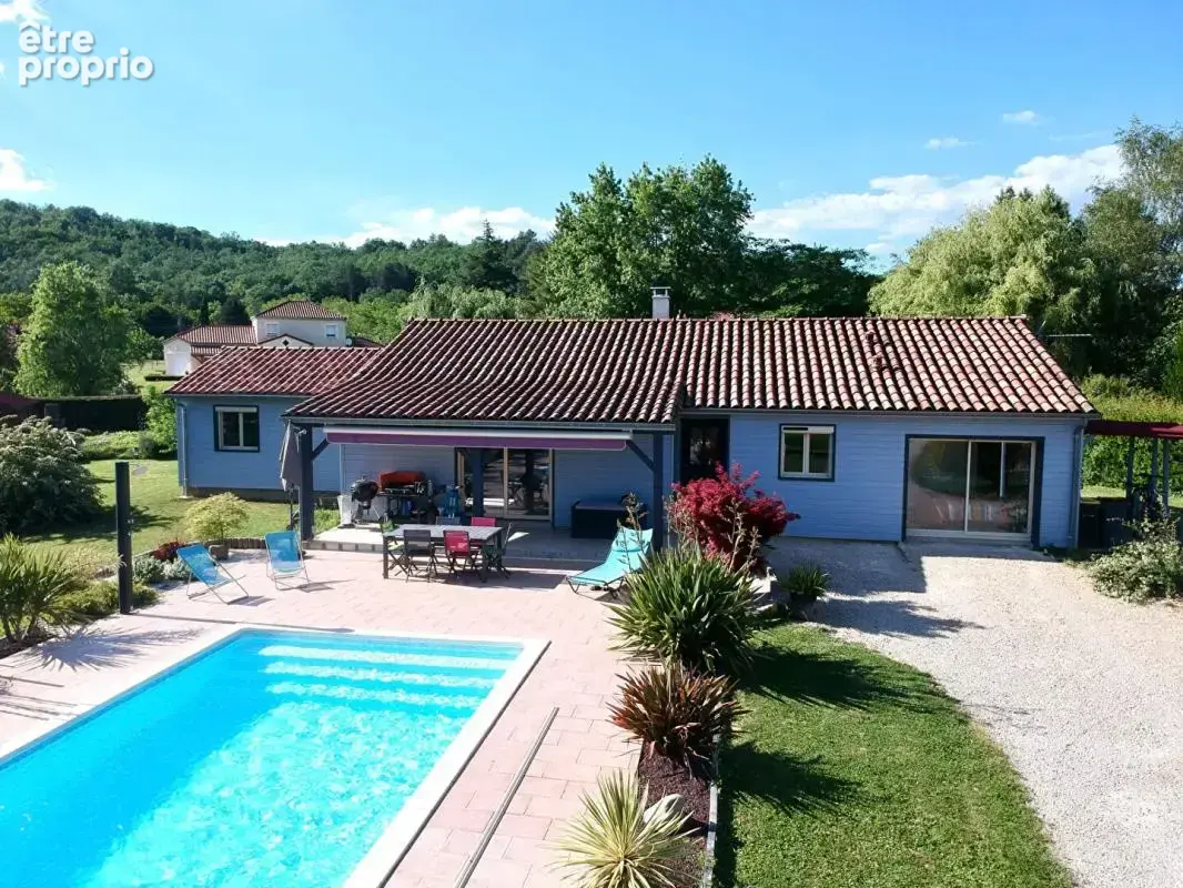 Maison bois - 5 chambres en plain-pied avec piscine et chalet indépendant proche Cahors - photo 12
