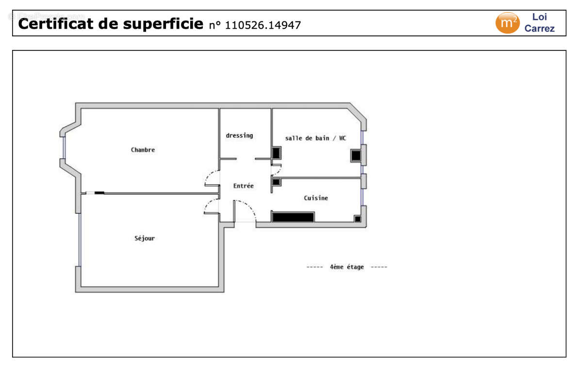 Appartement à PARIS-18E