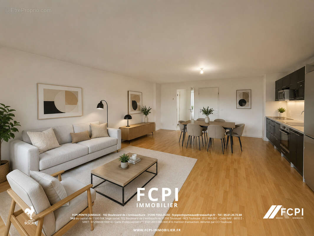 Appartement 3 pièces 69m2 - Le Bouscat - photo 7