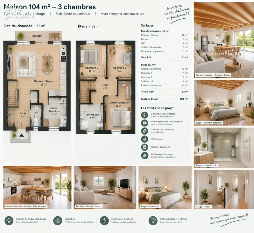 Maison à LA PLANCHE