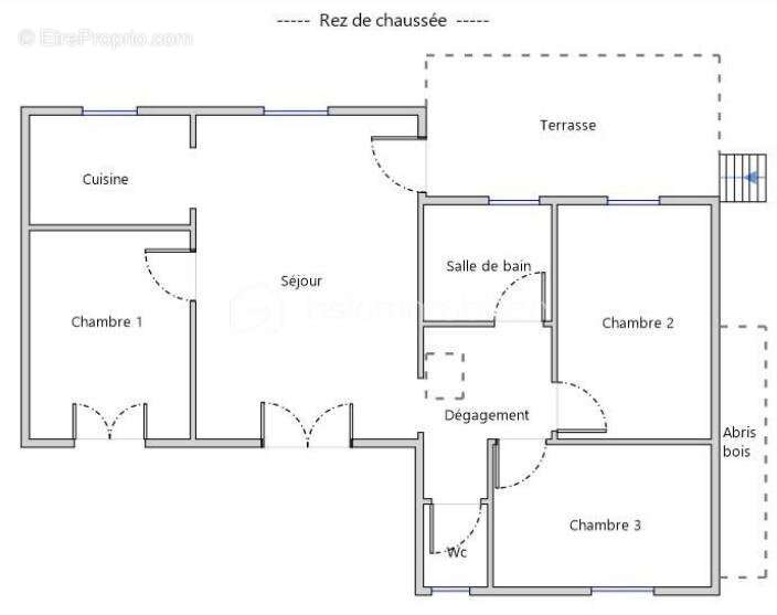 Maison 4 pièces, plein cœur nature, terrain de 1700 m2 - photo 2