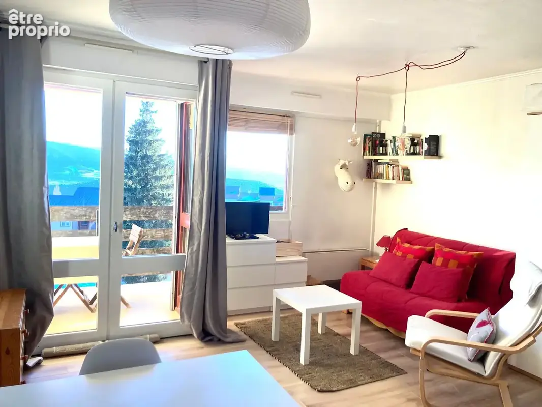 FONT-ROMEU - Beau studio de 25 m2 à vendre avec grande terrasse vue montagnes - photo 5