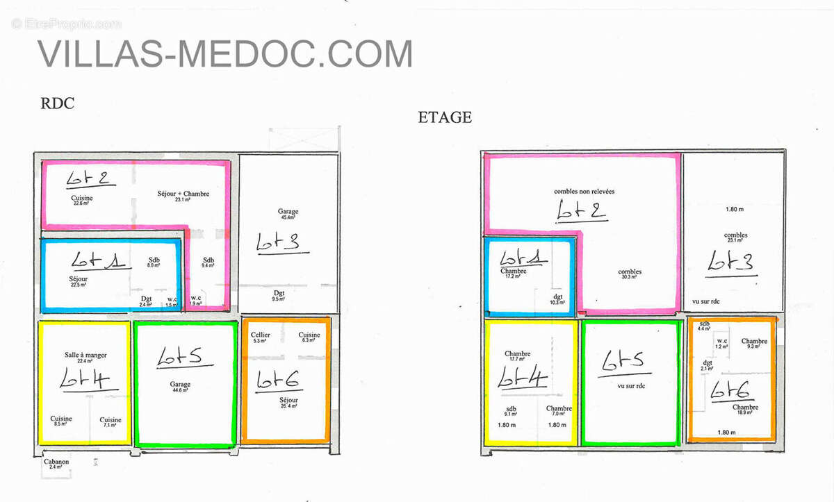 Appartement à VENDAYS-MONTALIVET
