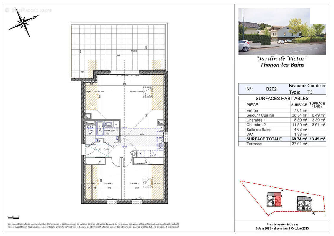 Appartement à THONON-LES-BAINS
