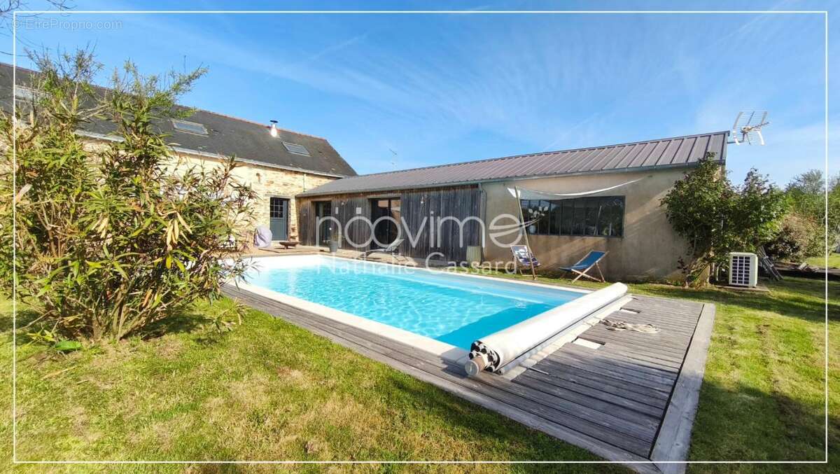 Maison en pierres de 250 m2 5 chambres sur 1850 m2 avec pisc - photo 16