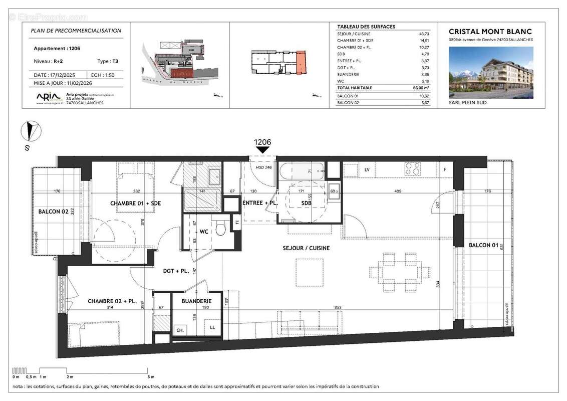 Appartement à SALLANCHES