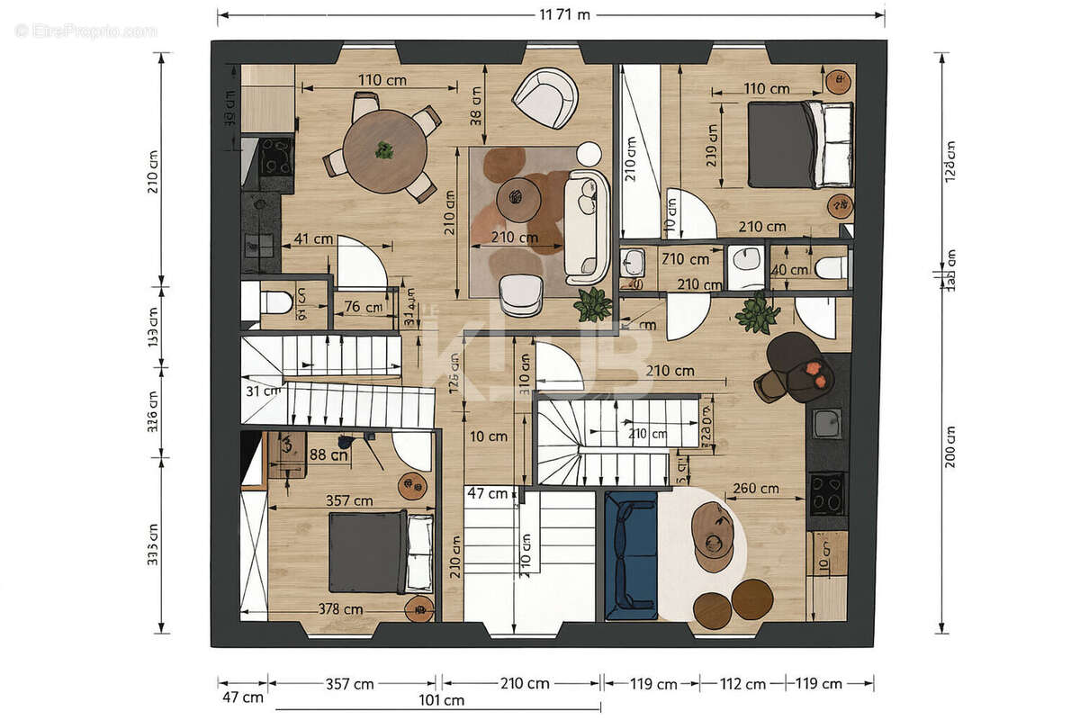 Appartement à ROGNES