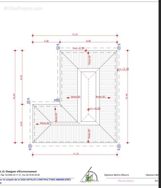 Terrain à PETIT-BOURG