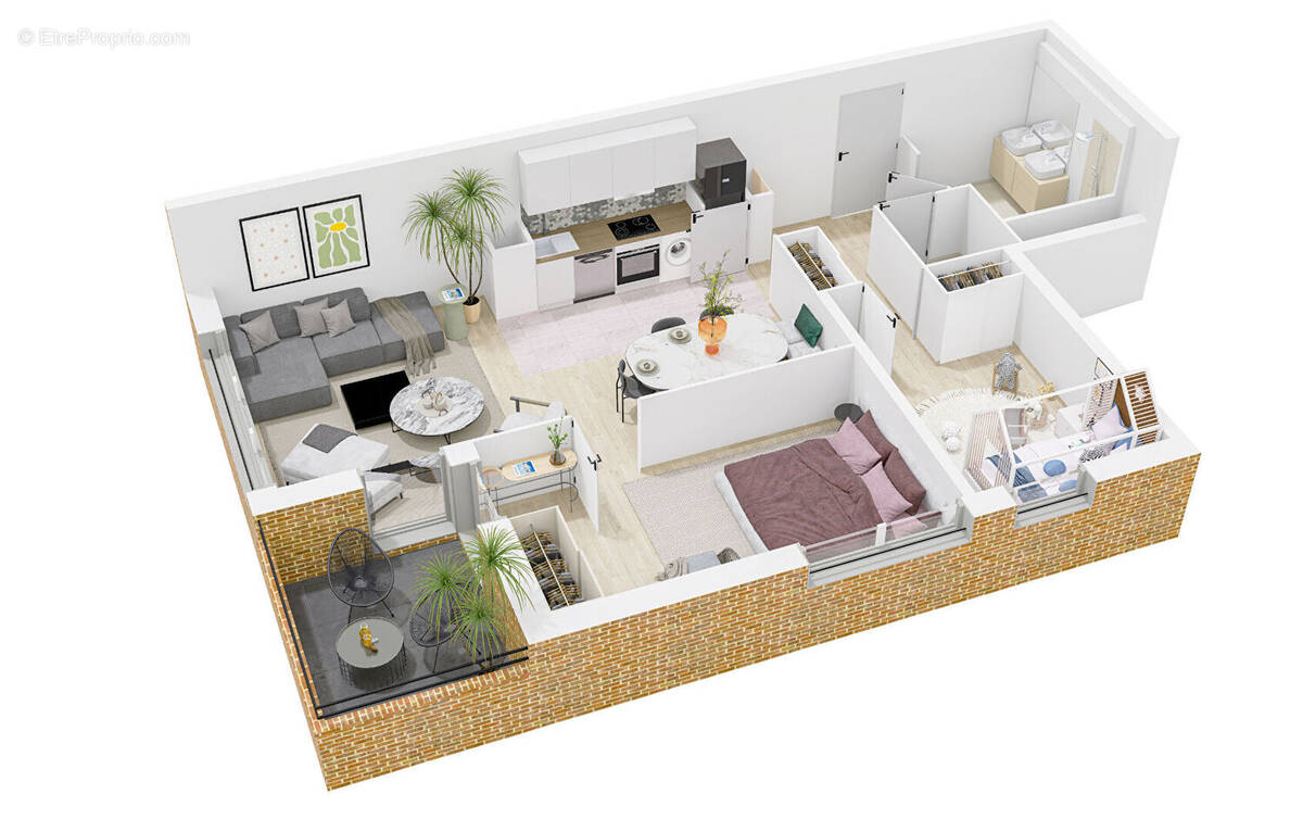 Appartement à RUEIL-MALMAISON