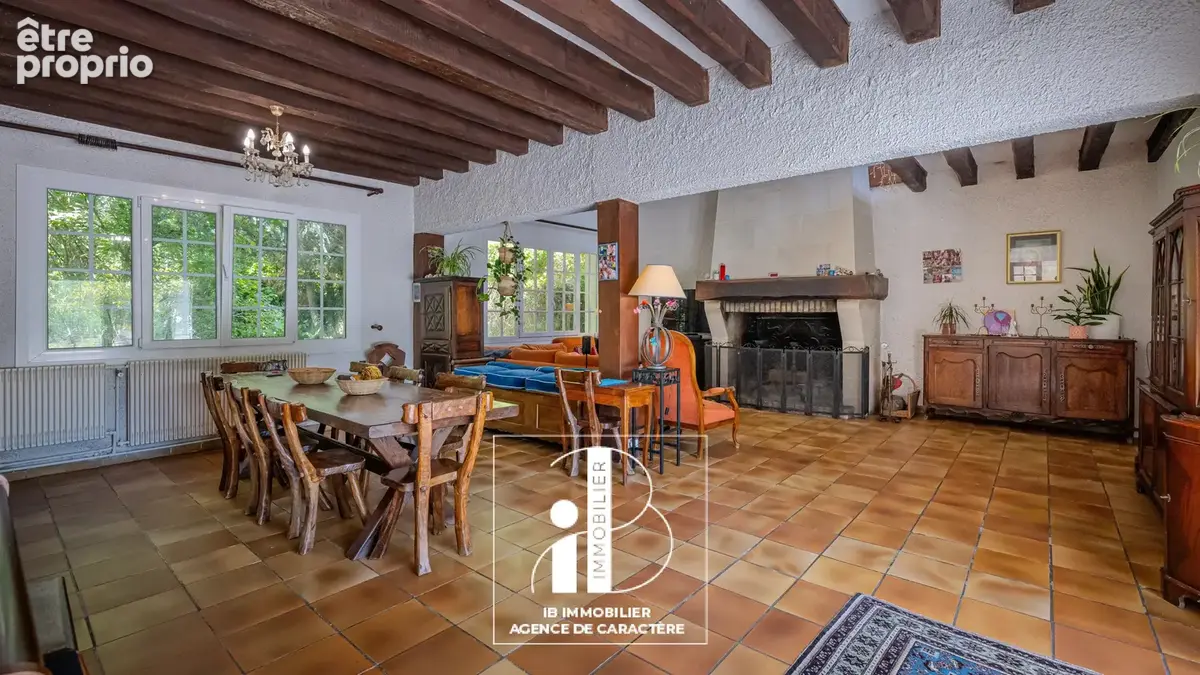 Bourron - sud fontainebleau - longere  avec maison d'amis 545 m² - jardin 5224 m² - photo 2