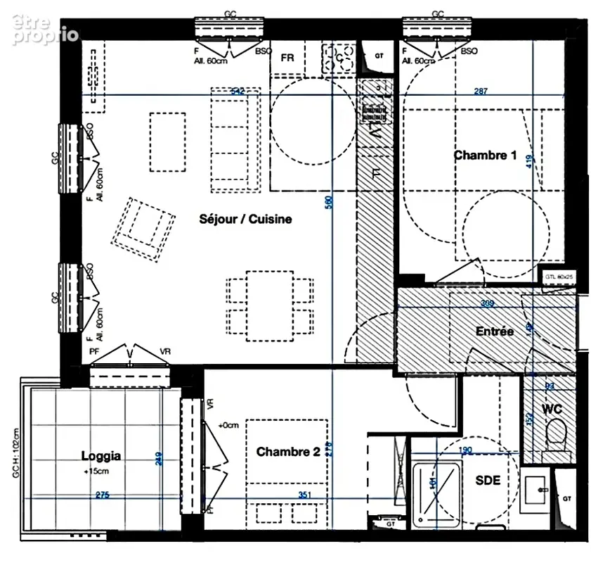 Appartement à BRON
