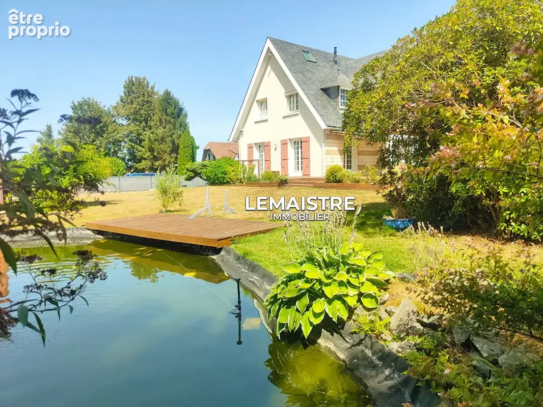 Maison à vendre - Hermeville - 130 m² - 4 chambres + bureau - Terrain 1 500 m² - Double garage - photo 9