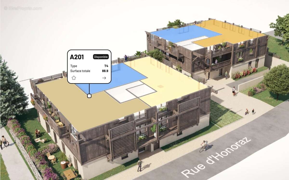 Appartement à MORILLON