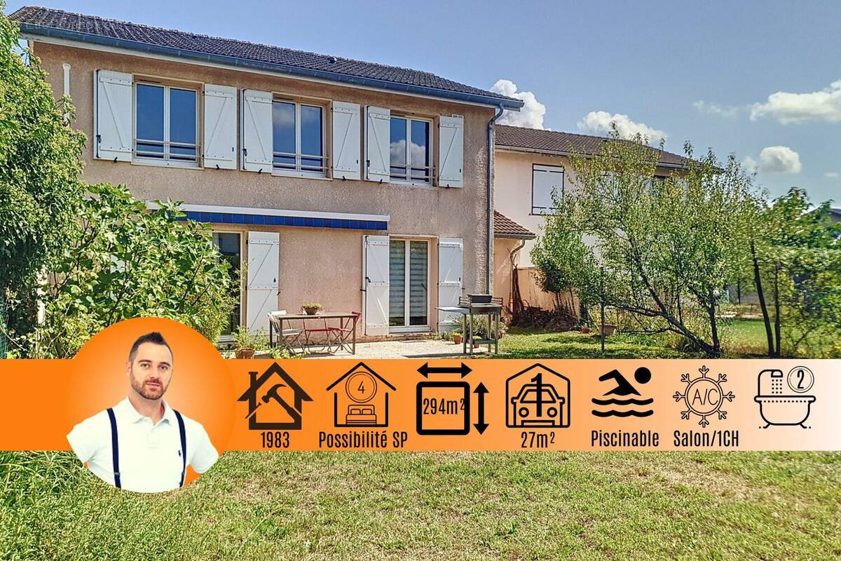 Maison à CHARVIEU-CHAVAGNEUX