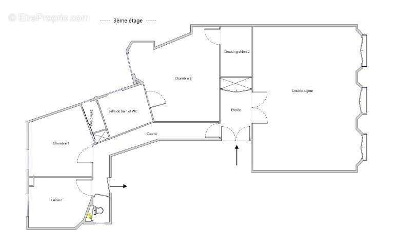 Appartement à PARIS-6E