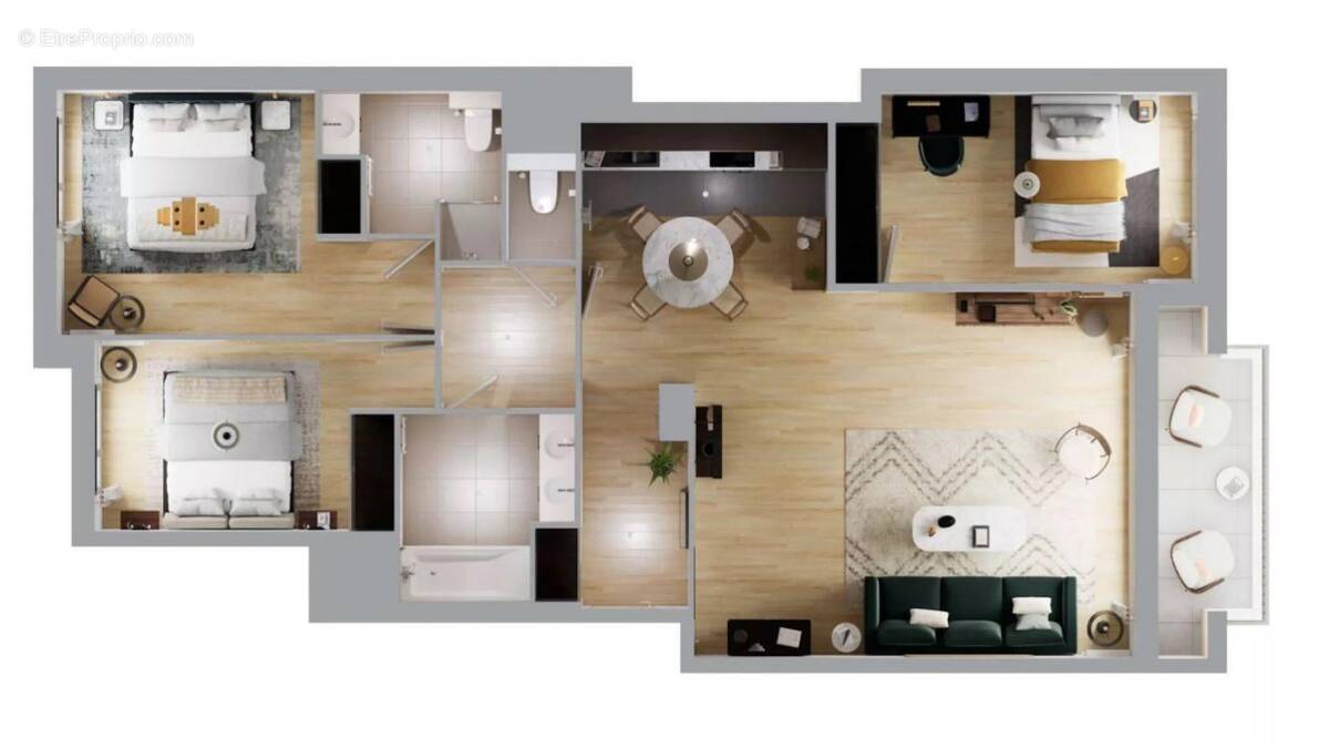 Appartement à BOULOGNE-BILLANCOURT