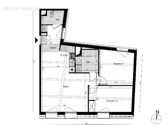 Appartement à TOULOUSE