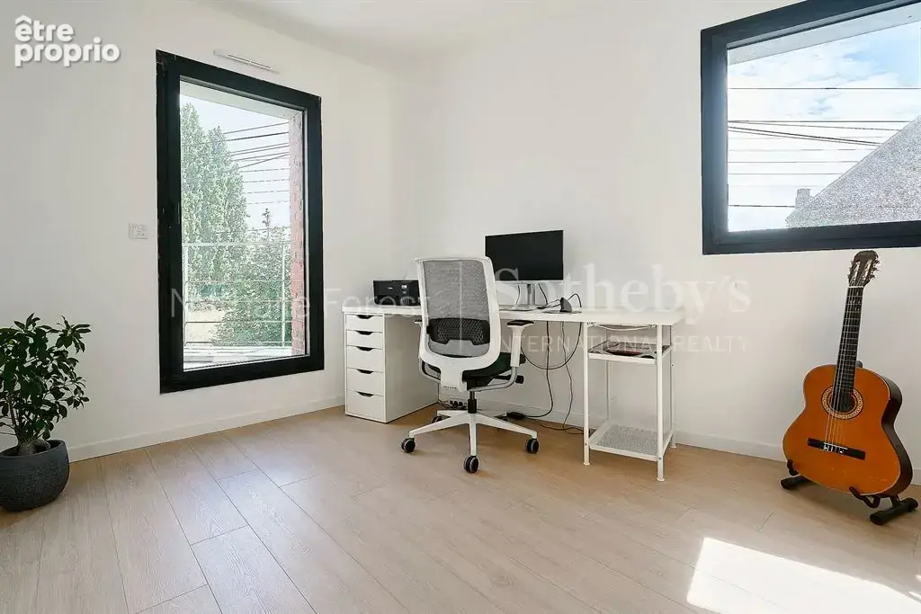 Villeneuve d'Ascq , village d'ascq , maison cubique 5 ch , bureau , S de jeux , garage - photo 18