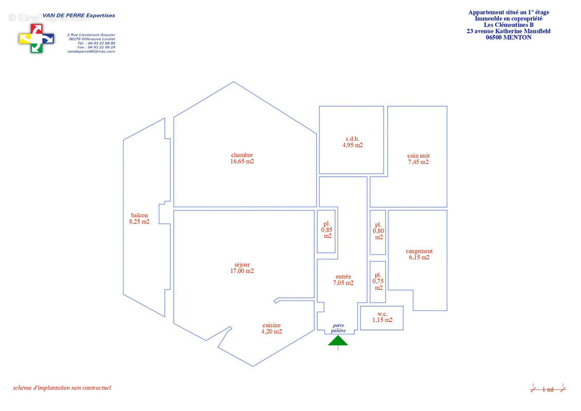 Appartement à MENTON