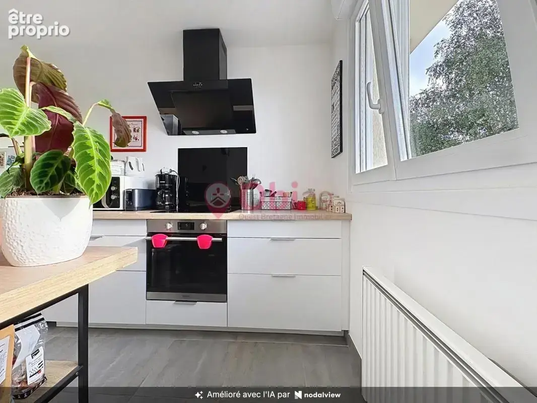 Appartement T2 traversant de 55 m² avec balcon – Dernier étage – Quimper Kerfeunteun - photo 11