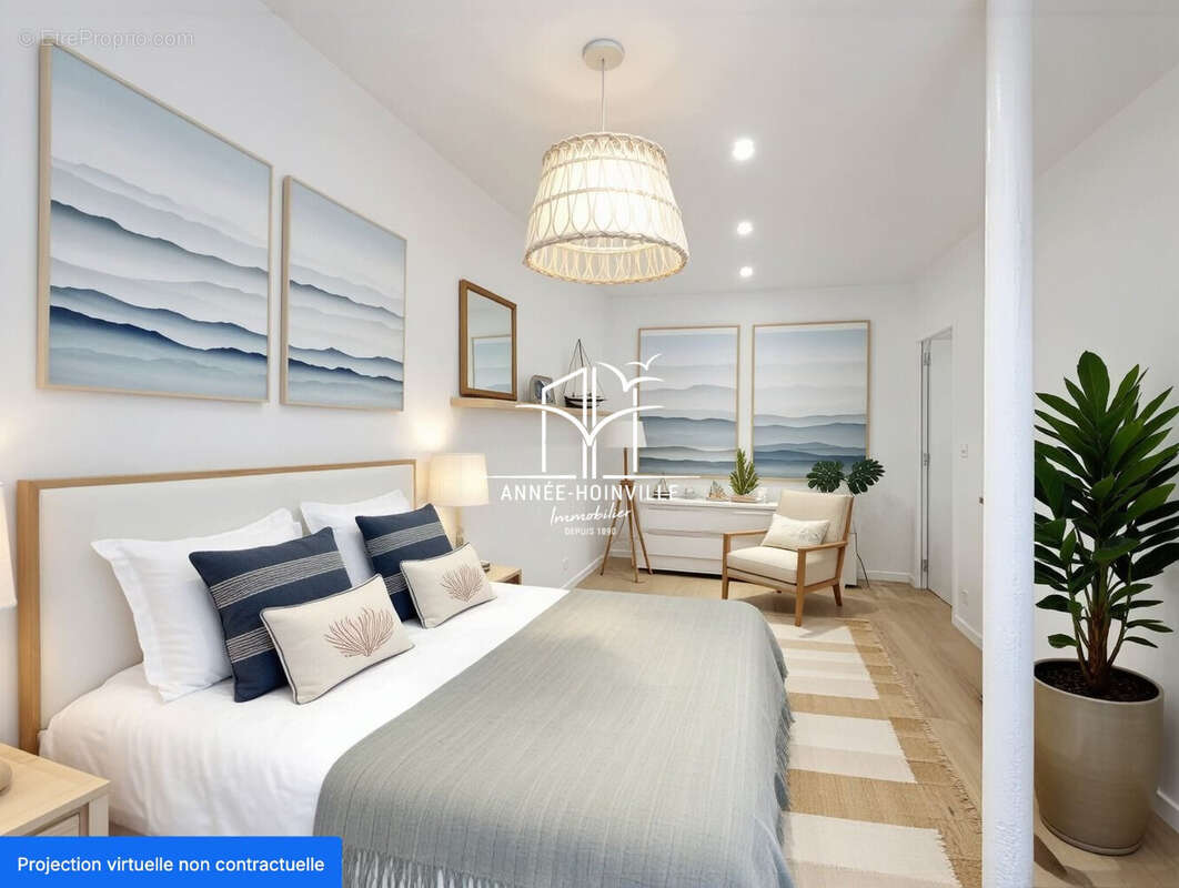 CHAMBRE N 1  - Appartement à VILLERS-SUR-MER