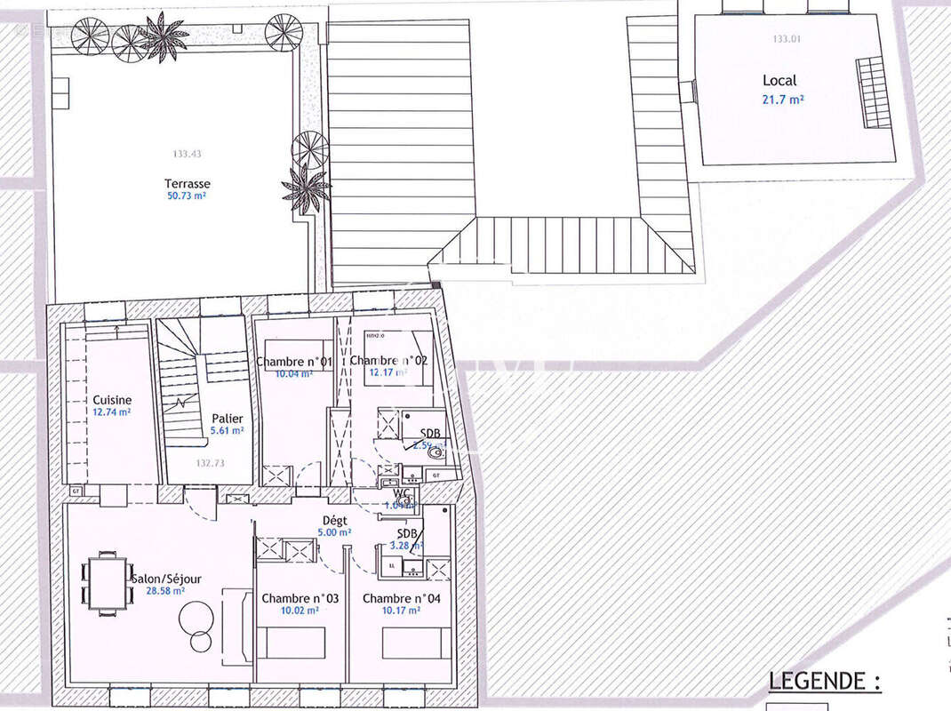 Appartement à VERSAILLES