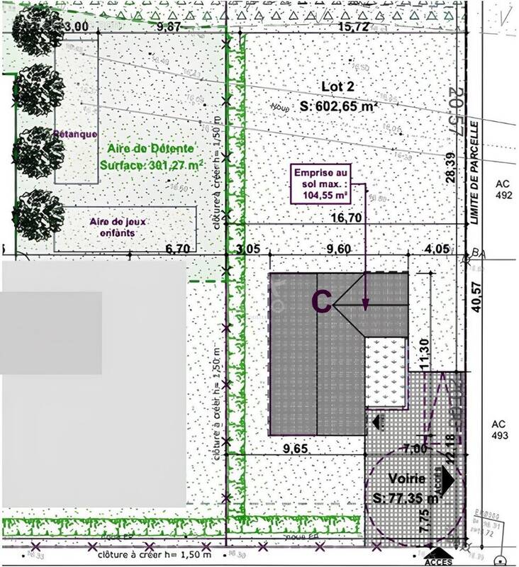 Terrain à SAINT-HILAIRE-DE-RIEZ