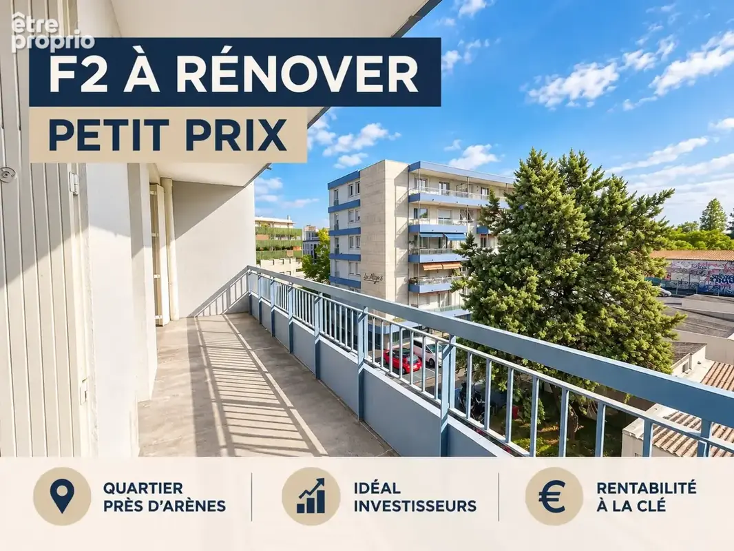 Appartement 2 pièces 41 m² · à Montpellier · 41,4 m² · 129 200 €