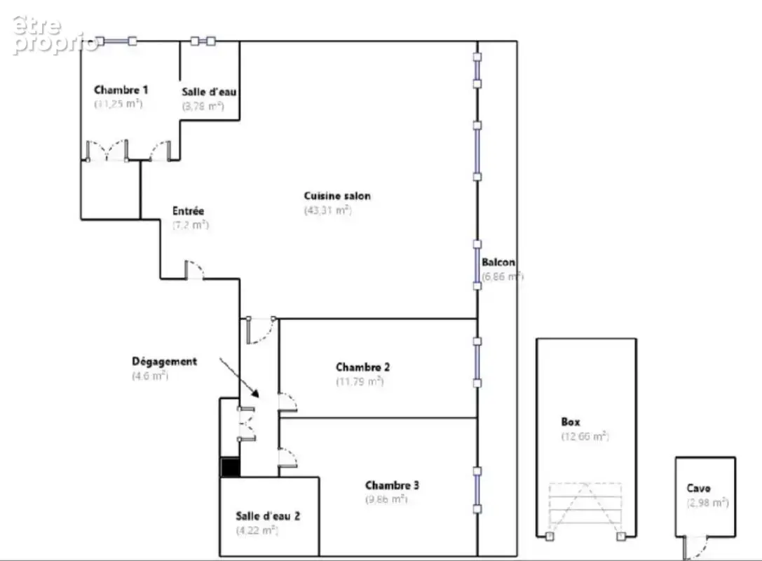 Appartement - photo 5