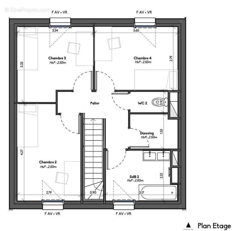 Maison 97 m² à Avrille  - photo 5