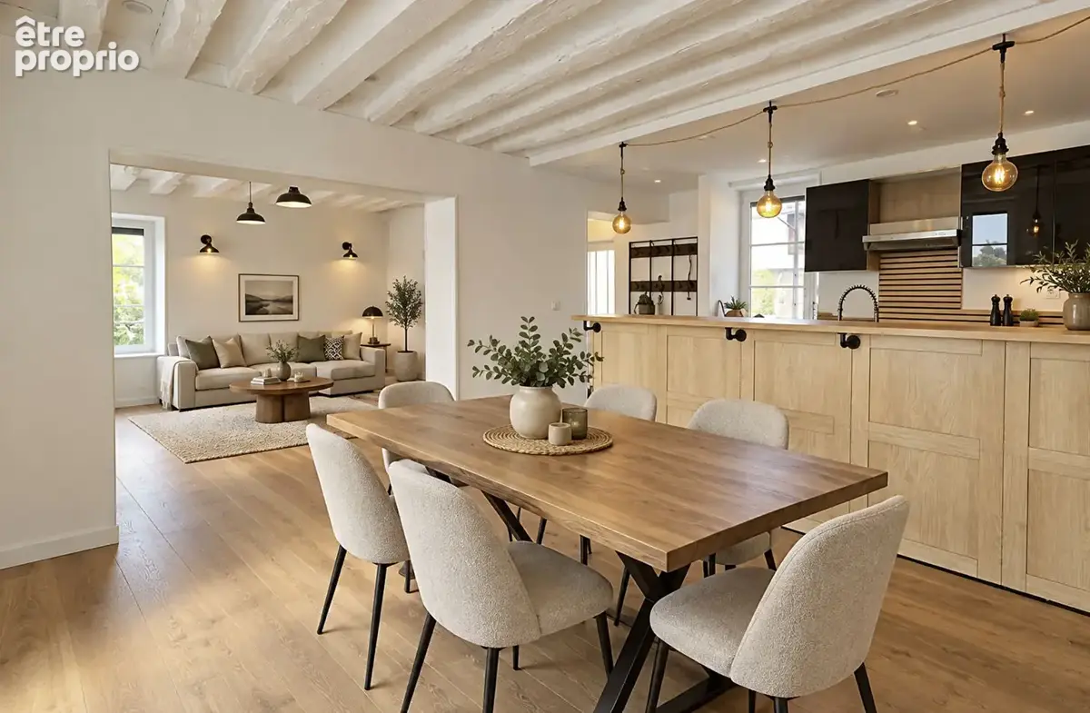 A 13 mn de fontainebleau maison +  logement indépendant en bord de seine sur un terrain de 930 m2. - photo 4