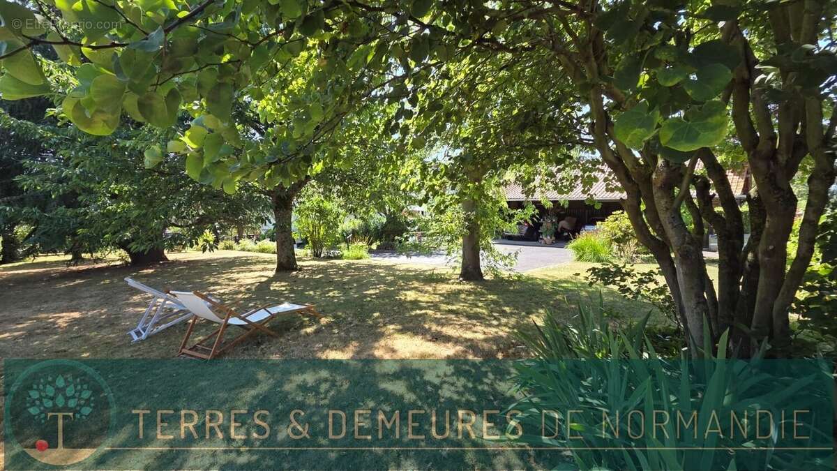 Maison de caractère de 130 M² dans un bourg tous commerces à 15 mns de Dieppe en Normandie et chalet bois annexe aménagé en stud - photo 3