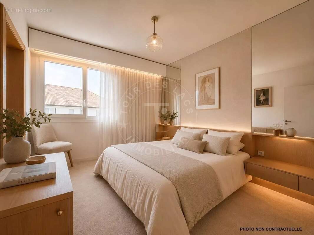 Exclusivité – appartement avec terrasse et vue lac – rare à la vente – triangle d’or – annecy - photo 9