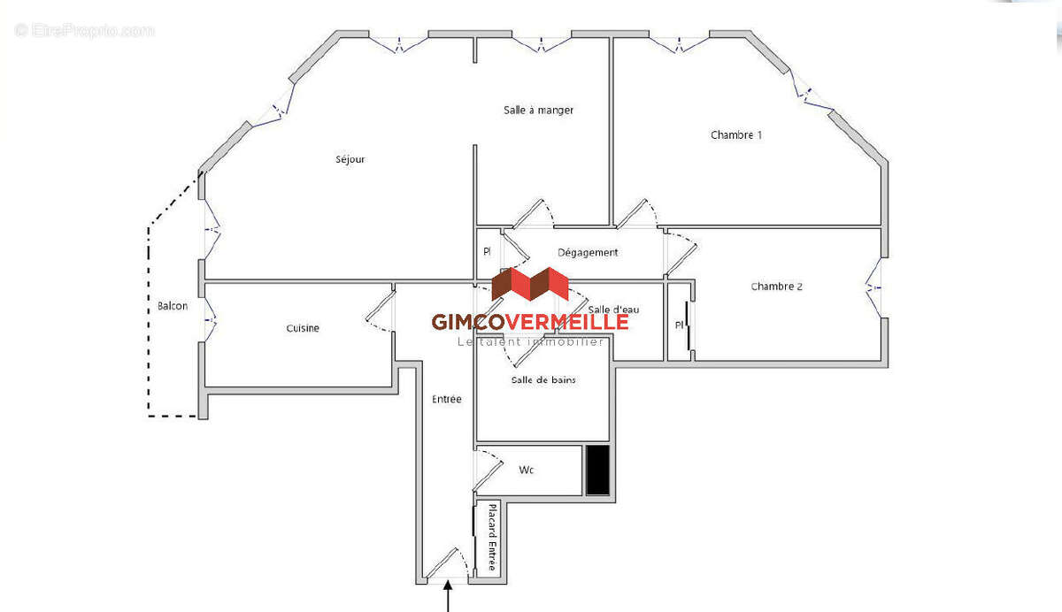 Appartement à RUEIL-MALMAISON