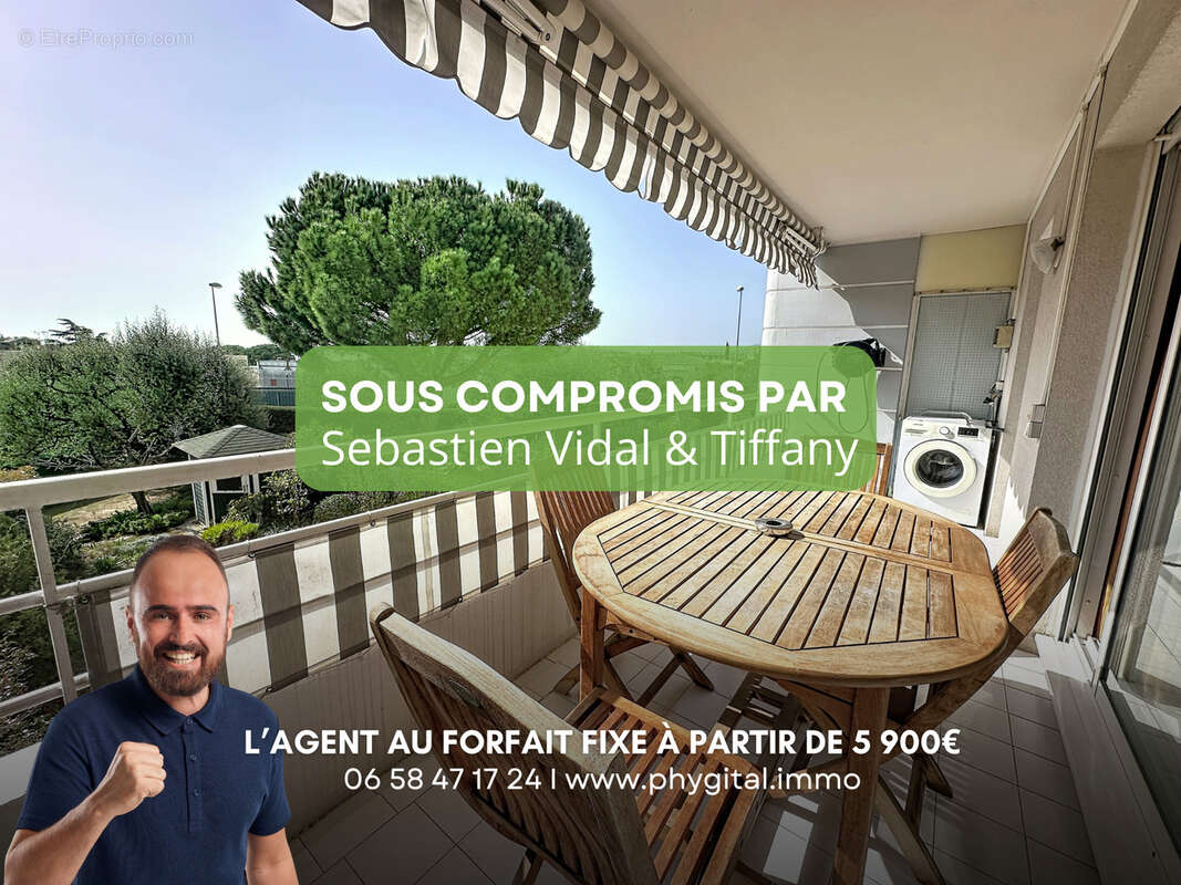 Appartement à SAINT-LAURENT-DU-VAR
