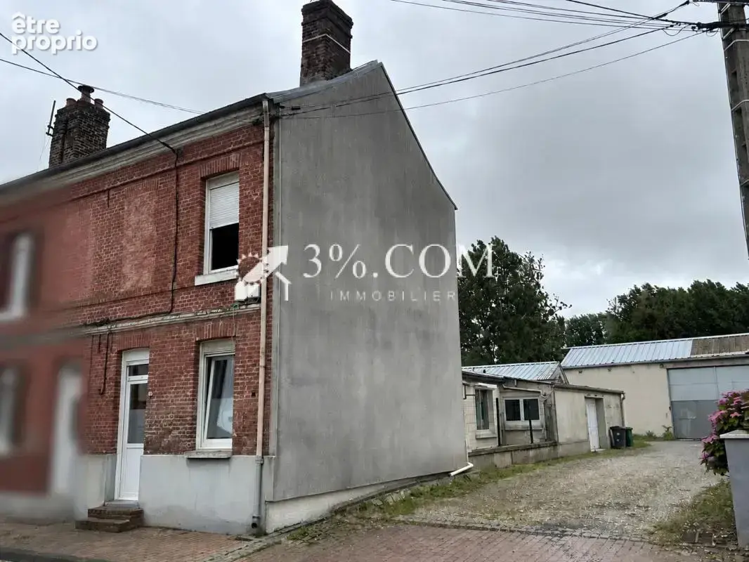 Dargnies : maison mitoyenne 1 cote 54m2 - terrain 98 m2 - ga - photo 3