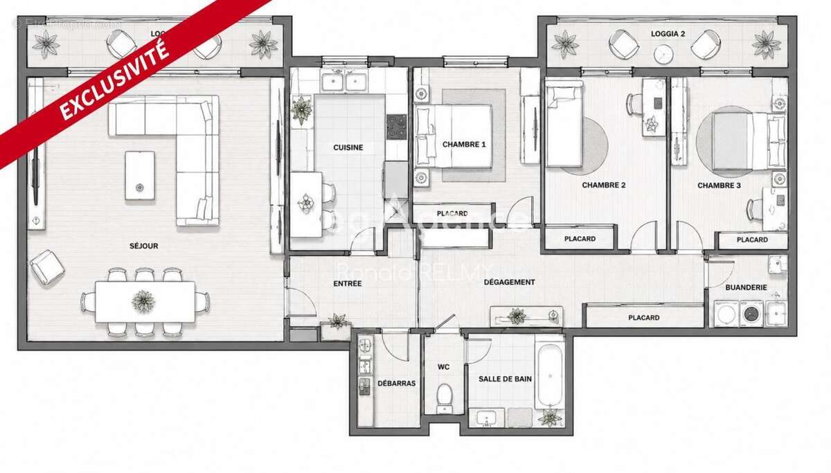 Appartement à LA ROCHE-SUR-YON