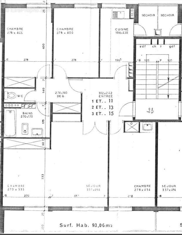 Appartement à LE BOURGET