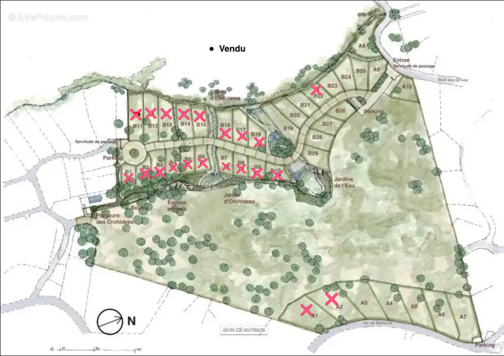 Terrain à LES ISSAMBRES