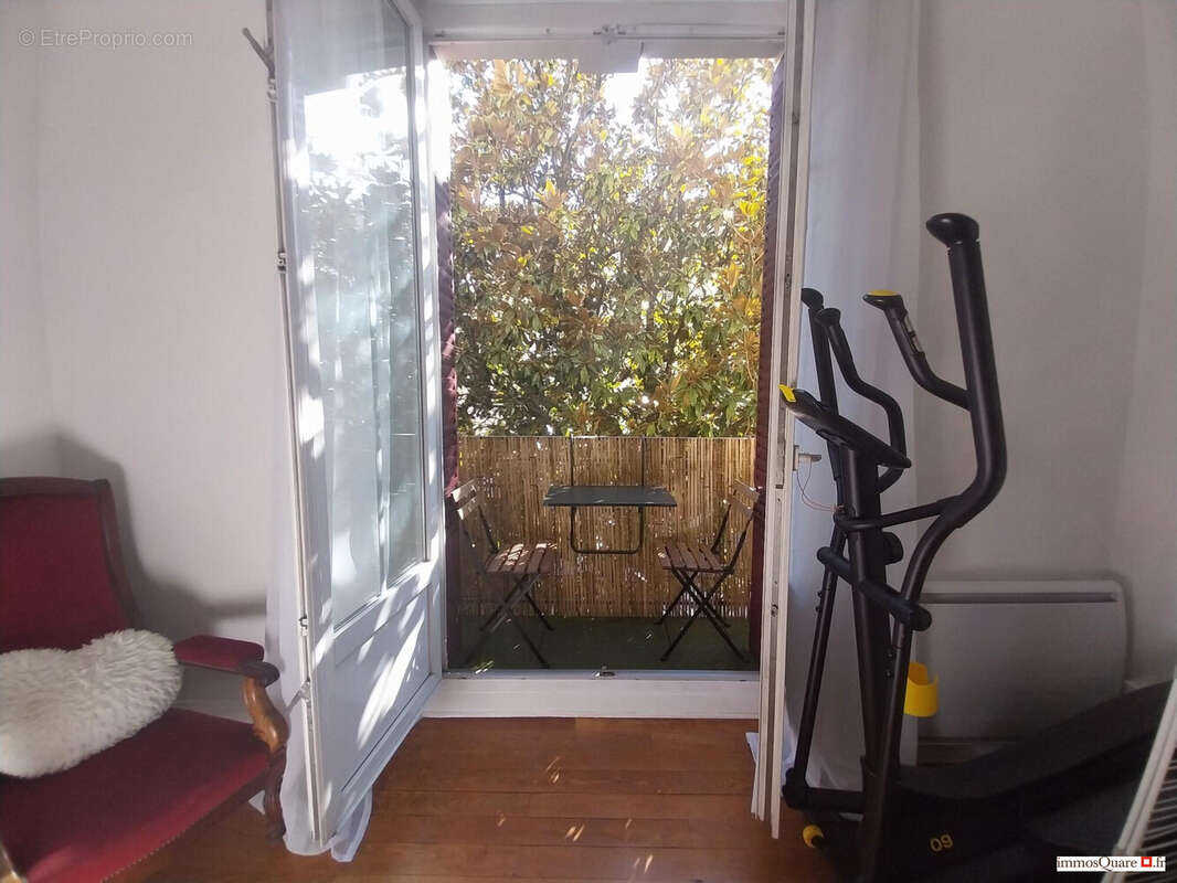 Balcon chambre 1 - Appartement à GRENOBLE