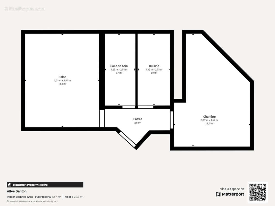Appartement F2 avec Cave, proche Canal de l'Ourcq, Les Pavillons-Sous-Bois - photo 7