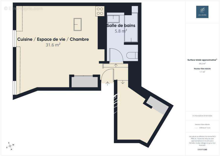 Appartement 37 m² à Paris-17e  - photo 1194