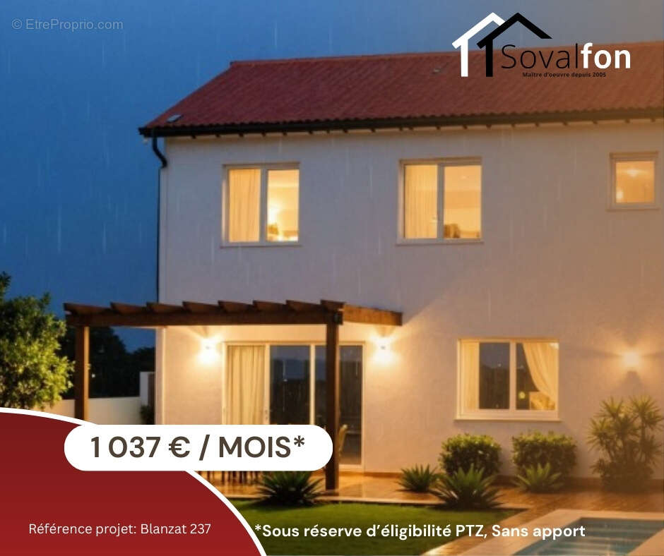 Maison à BLANZAT