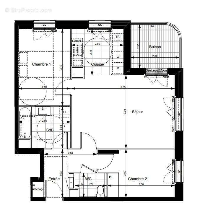 Appartement à NOISY-LE-GRAND