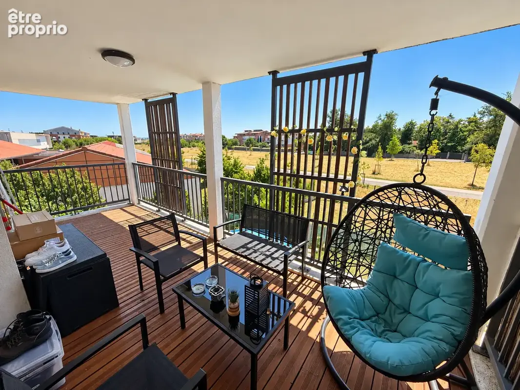 Colomiers   Appartement T3 de 60 m2 avec balcon et 2 stationnements - photo 1